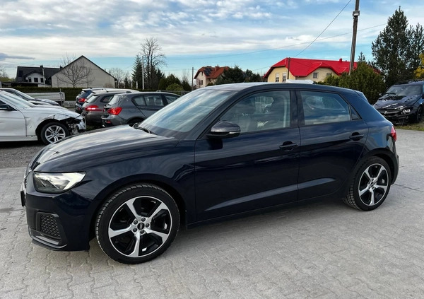 Audi A1 cena 64900 przebieg: 80346, rok produkcji 2020 z Orzesze małe 631